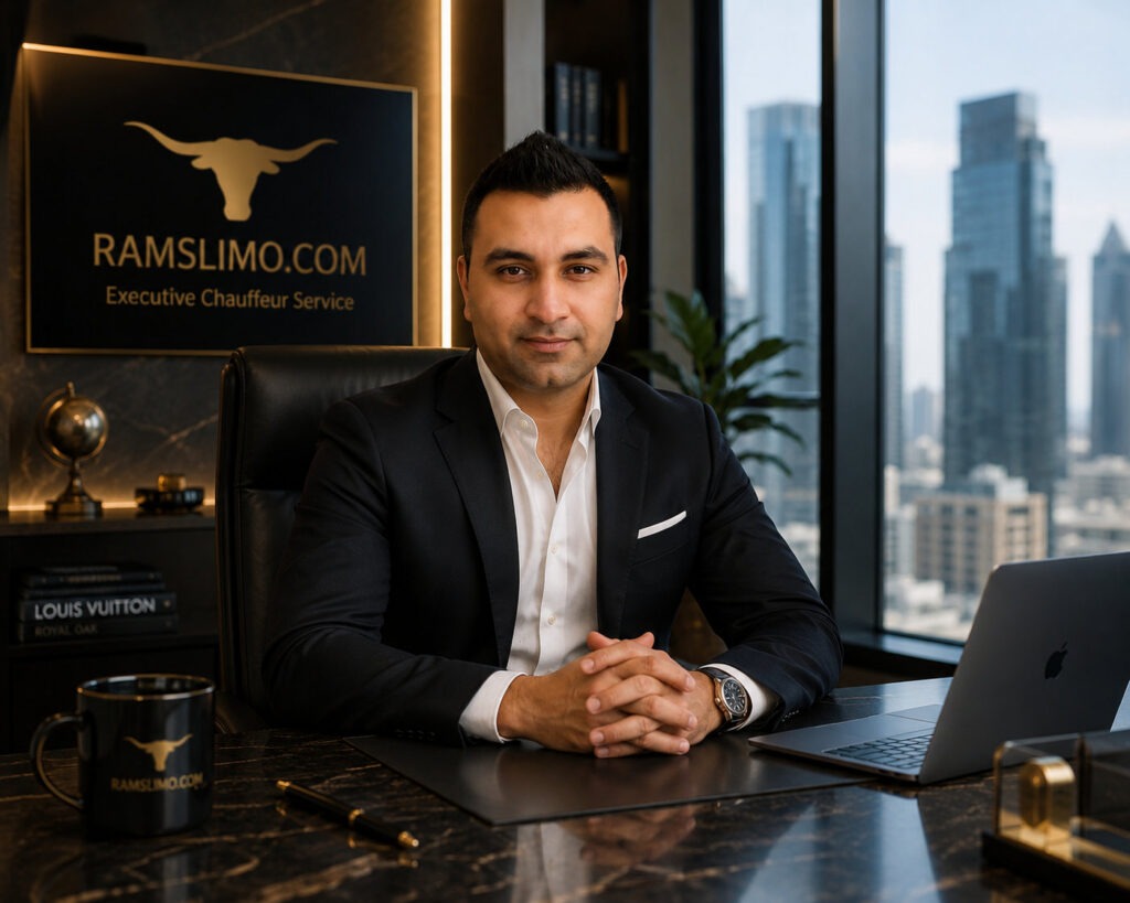 Pavan Rams, founder and CEO of RamsLimo